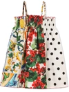 DOLCE & GABBANA MULTI-PRINT PANELLED DRESS