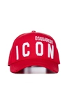 Dsquared2 Hat In Rosso Bianco