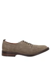 Buttero Laced Shoes In Grey