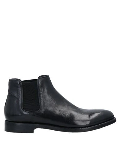 Alberto Fasciani Ankle Boots In Black