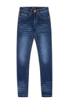 X-ray Kids' 5 Pocket Stretch Jeans In Med Blue