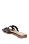 Steve Madden Harlien Slide Sandal In Black Croc