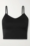 Splits59 Loren Seamless Stretch-woven Cami Top In Black
