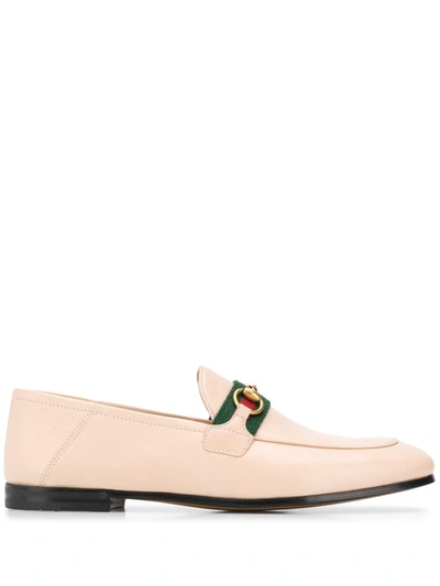 GUCCI GUCCI HORSEBIT WEB LOAFERS