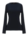 Alpha Studio T-shirts In Dark Blue