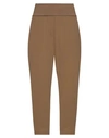 Manila Grace Cropped Pants In Military Green