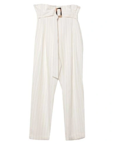 Hanita Casual Pants In White