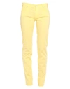 Jacob Cohёn Casual Pants In Yellow