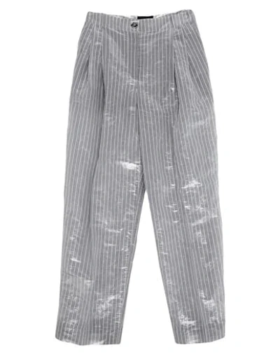 Emporio Armani Pants In Light Grey