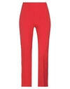 Sandro Ferrone Cropped Pants In Coral