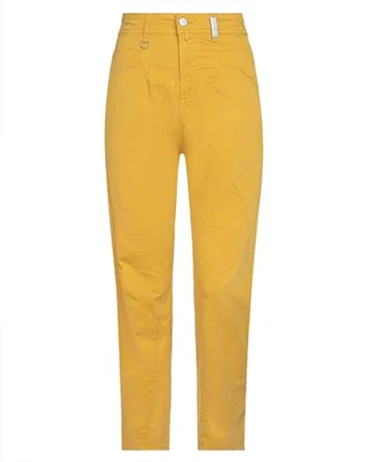 High Pants In Yellow