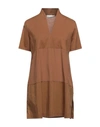 Anna Seravalli Blouses In Brown