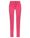 GUESS GUESS WOMAN JEANS FUCHSIA SIZE 24W-30L COTTON, ELASTOMULTIESTER, ELASTANE,42823236PC 1