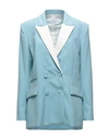 Racil Suit Jackets In Sky Blue