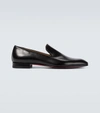 CHRISTIAN LOUBOUTIN DANDELION LEATHER LOAFERS,P00526313