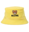 MOSCHINO BABY STRETCH-COTTON BUCKET HAT,P00540475