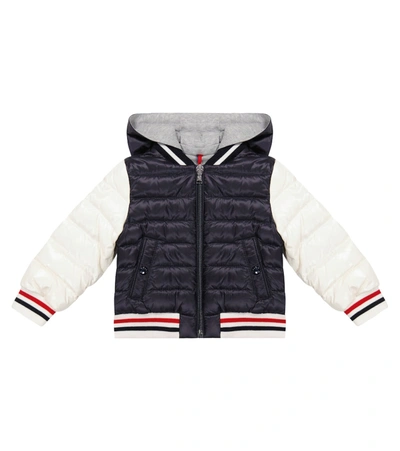 Moncler Baby Doset Down Jacket In Blue