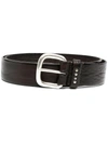 ANDERSON'S CREASED LEATHER BELT