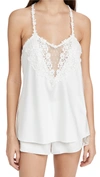 Flora Nikrooz Showstopper Cami & Tap Shorts Pajama Set In Ivory