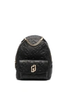 Liu •jo Sustainable Backpack With Logo In Black