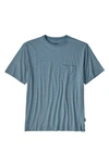 PATAGONIA TRAIL HARBOR STRIPE POCKET T-SHIRT,52600