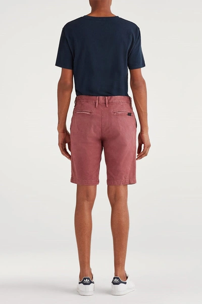 7 For All Mankind Chino Short In Dusty Rose