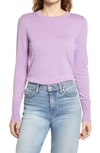 Halogenr Halogen Crewneck Sweater In Purple Spectre