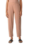 Eileen Fisher Lantern Ankle Pants In Lightter Acotta