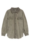 Free People We The Free Ruby Jacket In Dirty Olive