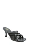 Ash Mina Black Sandals In Black