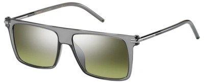 Marc Jacobs 46 Rectangle Sunglasses In Green