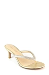 Pelle Moda Eunice Slide Sandal In Platinum Gold Suede