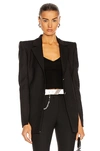 OFF-WHITE SHOULDER PAD BLAZER,OFFF-WO71