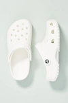 Crocs White Classic Platform Clogs In White