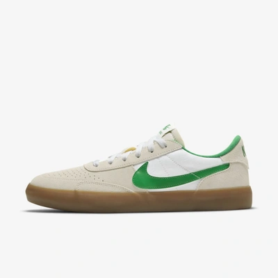 Nike Sb Heritage Vulc Skate Shoe In Summit White,white,gum Light Brown,lucky Green