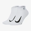Nike Multiplier Low Golf Quarter Socks In White