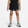 Nike Dri-fit Tempo Toddler Shorts In Black