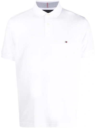 Tommy Hilfiger Undercollar Regular Polo Shirt-white