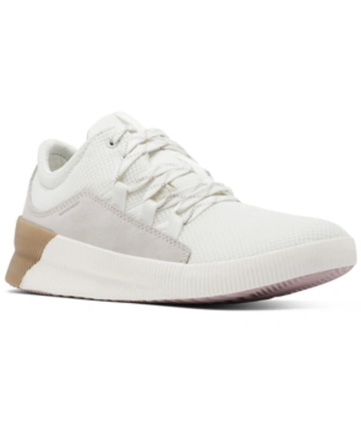 Sorel Women's Out N About Plus Lace-up Sneakers Women's Shoes In Sea Salt