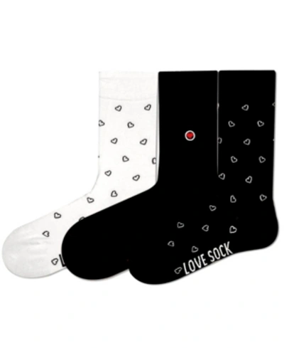 Love Sock Company Virginia Bundle Women's 3 Pack Cotton Seamless Toe Crew Socks In Multi