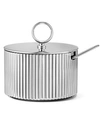 GEORG JENSEN BERNADOTTE SUGAR BOWL INCLUDE SPOON