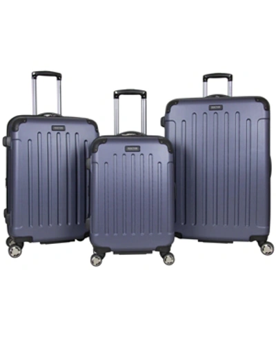 Kenneth Cole Reaction Renegade 3-pc. Hardside Expandable Spinner Luggage Set In Smokey Purple