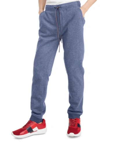 Tommy Hilfiger Men's Big And Tall Shep Sweatpants In Medium Blue Heather