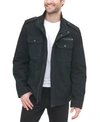 Levi's Men's Military Field Jacket In Black