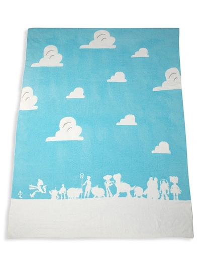 Barefoot Dreams Toy Story Microfiber Throw In Blue