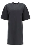 ACNE STUDIOS ACNE STUDIOS T-SHIRT DRESS WITH LOGO