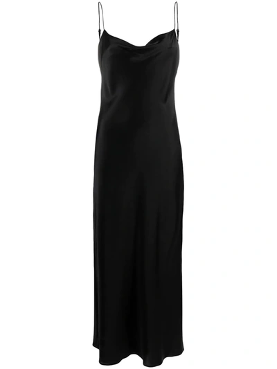 Dorothee Schumacher Sense Of Shine Dress In Pure Black