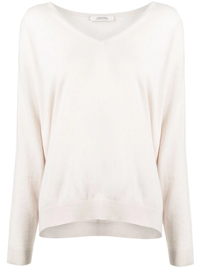 Dorothee Schumacher Soft Edge Cashmere Jumper In Neutrals