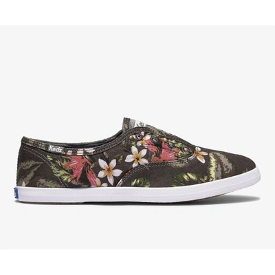 Keds Chillax Feat. Organic Cotton Tropical Washable In Black Multi