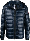 Canada Goose Crofton Down Recycled Nylon Jacket In Blue